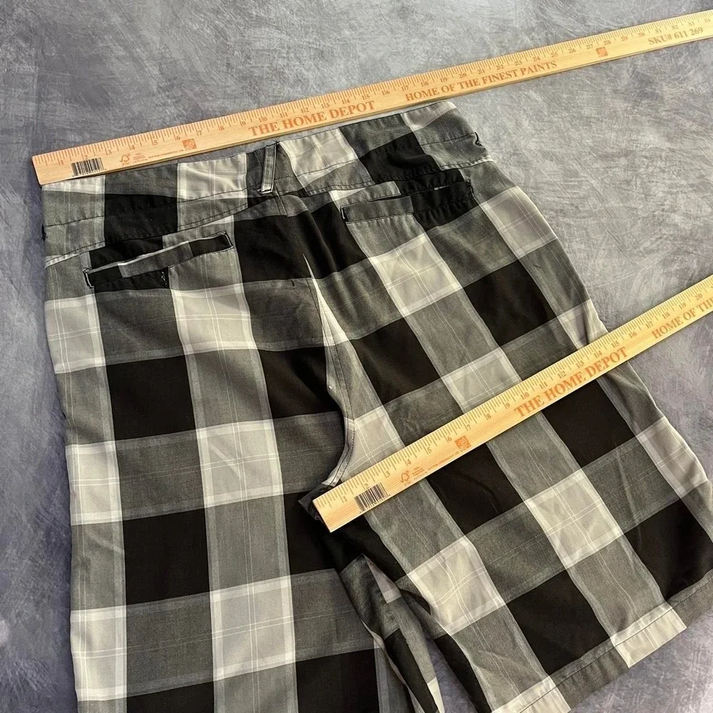 Y2K 2000s Grunge Indie Skater Workwear Streetwear Hip Hop Baggy Plaid Shorts